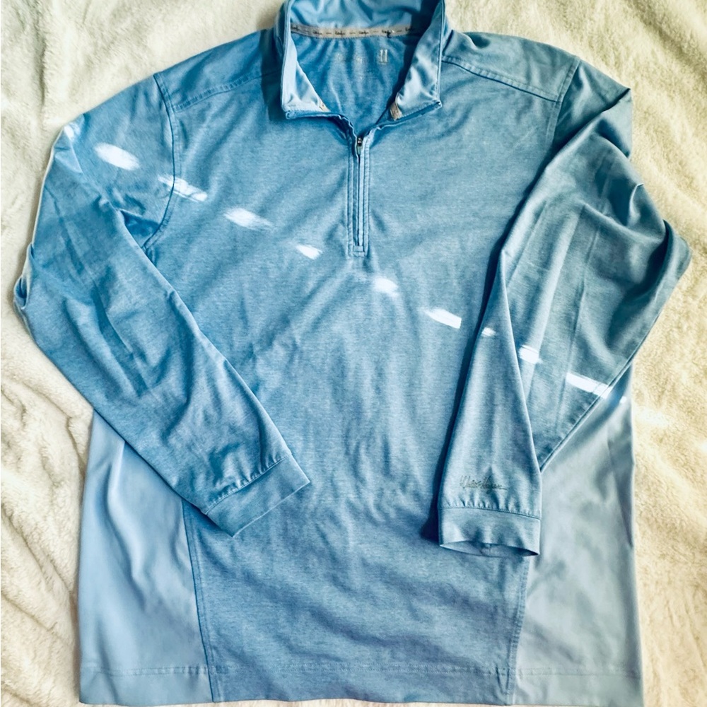 Walter Hagen Blue Zip Up Sweater